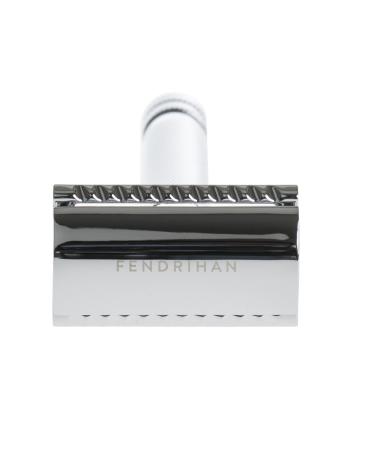 Fendrihan Bay Double Edge Safety Razor | Barber Pole Handle | Premium Shaving Experience - Buy Online on GoSupps.com