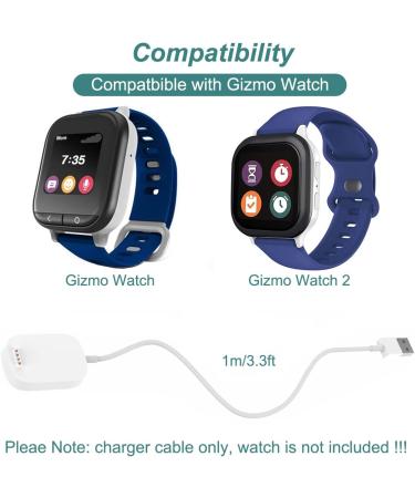 Kissmart Gizmo Watch Charger Replacement Magnetic Dock Cradle | Kids Smartwatch Accessories - Buy Online on GoSupps.com