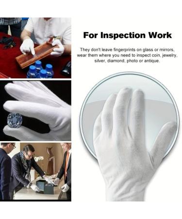 2 Pairs 100% Cotton Moisturising and Protective Gloves Cotton Gloves for Eczema & Dry Hands  - Buy Online on GoSupps.com