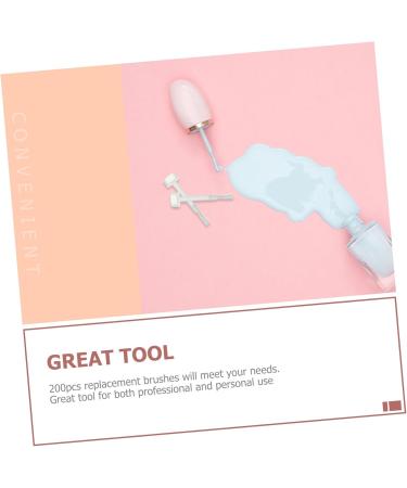 200Pi ces Pinceaux Vernis Ongles Outils de Pratiques pour Nail Art Brosse Longue Ronde Douce pour Application de Gel Ongles - Buy Online on GoSupps.com