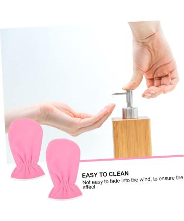 Healeved 3 Pairs Exfoliating Hand Mask Dry Hands Lotion Overnight Moisturizing Gloves Exfoliating Body Mitt Rough Hand Care Gloves Womens Glove Body Gel Care Bag Flannel Fingerless Pink - Buy Online on GoSupps.com