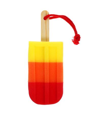 Baluue Ice Cream Shaped Bath Ball Kids Loofah Soft Bathing Towel Shower Body Rubbing Towel Exfoliating Bath Sponge Bath Shower Pouf Body Sponge Scrubber B 1 Count (Pack of 1) 1.0