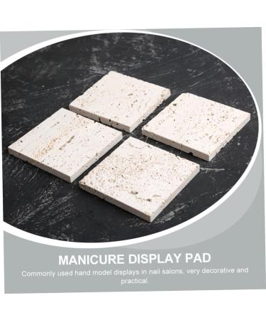 Housoutil 1pc Nail Pad Nail Embellishments Manicure Rack Makeup Manicure Photo Decor Nail Polish Stand Nail Resin Nail Art Display Board Nail Art Color Nail Display Tool Stone Rock - Buy Online on GoSupps.com