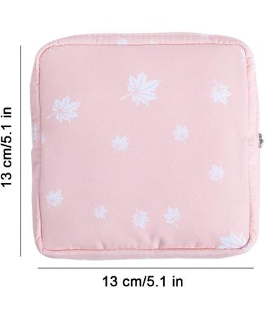 Tuciyke 2pcs Cotton Cloth Sanitary Napkin Storage Bag with Zipper - Cactus Design - Buy Online on GoSupps.com