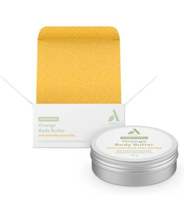 Amazon Aware Energizing Body Butter with Orange Organic Aloe Vera and Fair Trade Shea Butter 150g