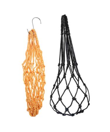 Parliky 2pcs String Hooks Chicken Poultry Feeder Net Hanging Feeder for Hens Tool Belt Hook up Fruit