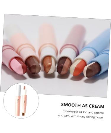 BIUDECO 2pcs Eye Shadow Stick Dual Head Eyeshadow Stick Makeup Eyeshadow Pen Eyeshadow Cosmetic Plastic - Buy Online on GoSupps.com
