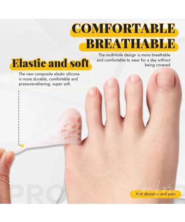 50PCS Silicone Anti-Friction Toe Protectors - 2023 New Breathable Gel Covers for Foot Pain Relief | Toe Caps for Men & Women - Buy Online on GoSupps.com