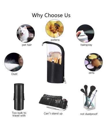 Queen.Y Waterproof Travel Makeup Brush Bag - Stylish Organizer & Pencil Case | International Shipping - Buy Online on GoSupps.com