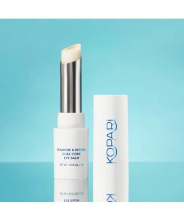 Kopari Ceramide & Retinol Dual-Core Eye Balm Targets Fine Lines Texture & Puffiness with Encapsulated Retinol Ceramides & Squalane Hydrating Brightening Anti-Aging Under Eye Treatment
