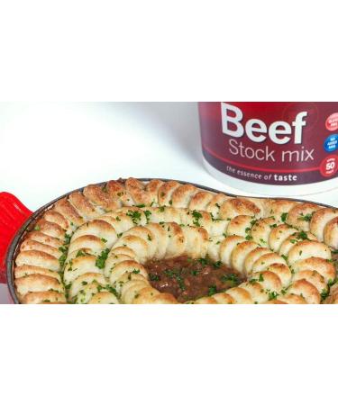 Essential Cuisine Beef Stock Mix 800g: Premium Quality & Flavourful Cooking Stock - Buy Online on GoSupps.com