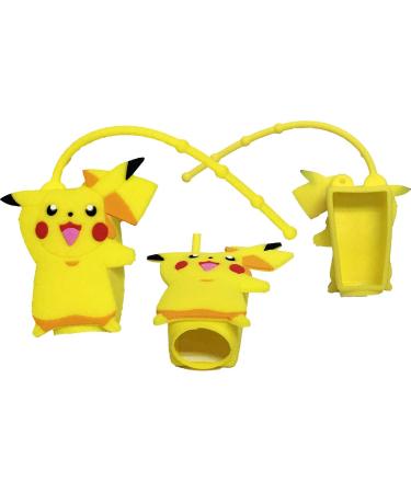 Yellow Silicone Holder Cover for 1 Oz Travel Size Bottles - Durable Hand Sanitizer Case - Ideal for International Shipping - Buy Online on GoSupps.com