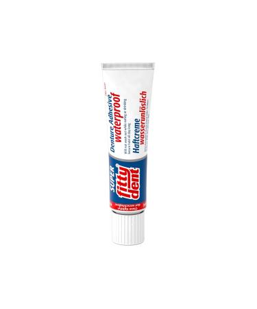 Buy Fittydent Super Sticky Cream 40g | Best Denture Adhesive for Secure Hold | International Shipping Available - Buy Online on GoSupps.com