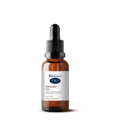 BioCare Nutrisorb Iron | for a Reduction of Tiredness & Fatigue - 15ml - Buy Online on GoSupps.com