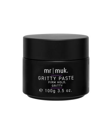 Mr MUK Strong Gritty Finish Texturizing & Reworking Paste - 100g | Ultimate Firm Hold Hair Styling for Men | Water Soluble & No Flaking