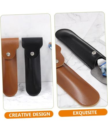 Frcolor 5-St Razor Storage - Handmade Leather Travel Case for Dad | Perfect Birthday Gifts for Him - Buy Online on GoSupps.com