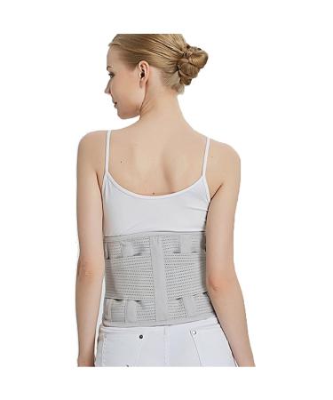 Wgust Breaking lumbar support for the lower back - to treat herniated discs and pain relief in men and women at work/in the gym (Size: L/Large)