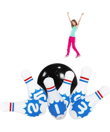 Giant Inflatable Bowling Game Set - Fun for Kids and Adults | Indoor & Outdoor Party Game for Birthday Parties and Family Entertainment - SUNSHINEMALL - Buy Online on GoSupps.com