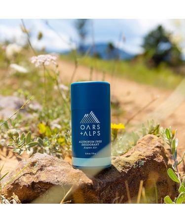 Oars + Alps Aluminum Free Deodorant for Men and Women Dermatologist Tested and Made with Clean Ingredients Aspen Air 3 Pack 2.6 Oz Each 3ct - Aspen Air 2.6 Ounce (Pack of 3) - Buy Online on GoSupps.com