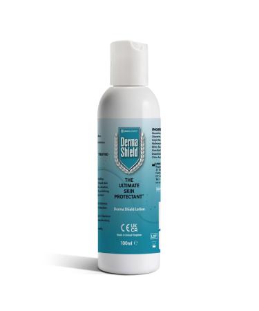 Derma Shield Barrier Cream 100ml Lotion - The Ultimate Waterproof Skin Shield for Hands Body Face - Clinically Proven Protection and Relief for Contact Dermatitis Dry Skin