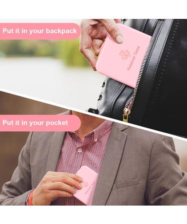 GXGM Denture Container & Dental Splint Box - Pink Braces Box with Tooth Hook | International Shipping Available - Buy Online on GoSupps.com