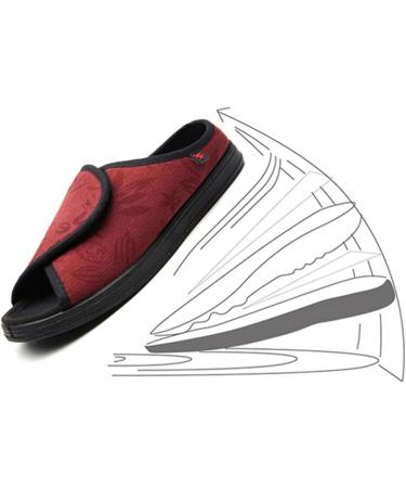 LEEWEE Extra Wide Diabetic Arthritis Edema Shoes - Adjustable Closures, Lightweight Walking Shoes for Swollen Feet - White Size 35 - Buy Online on GoSupps.com