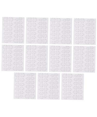 minkissy Nail Adhesive Tabs 20 Sheets press on nails sticky tabs Nail piece Rubber nails double sided tape Label jelly glue nail glue stickers plastic wearable sticker jelly nail stickers