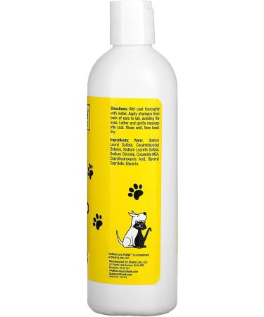 Charlie & Frank Unscented Pet Shampoo - 16 fl oz (473 ml) for Sensitive Skin - Buy Online on GoSupps.com