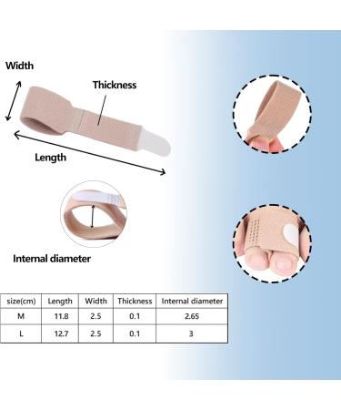 10-Piece Hammer Toe Corrector Kit | Toe Separator & Bandages for Crooked Broken Toes | International Shipping Available - Buy Online on GoSupps.com