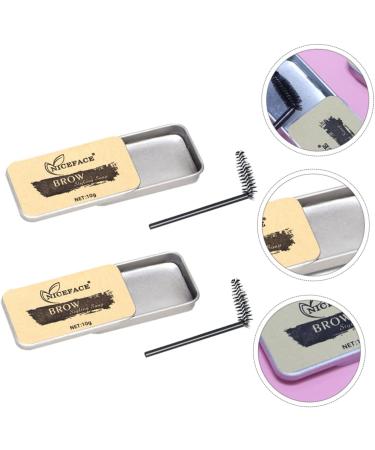 DOITOOL Cosmetic Supplies 2 Sets Eyebrow Soap Brow Cream Makeup Supplies Makeup Accessory Woman Accessories Eyebrow Trimming - Buy Online on GoSupps.com