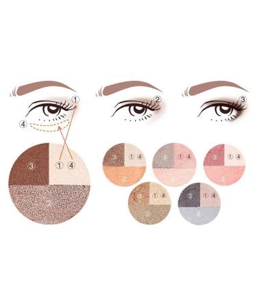 Vsaidi 10pcs Dual-Sided Eyeshadow Brushes Set | Sponge Applicator + Travel Size | Concealer Brush Included - Buy Online on GoSupps.com