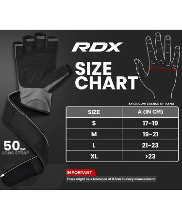RDX Fitness Gloves for Men & Women | Strength Training & Weightlifting Wrist Protection | Non-Slip Gym Workout Gear - Buy Online on GoSupps.com