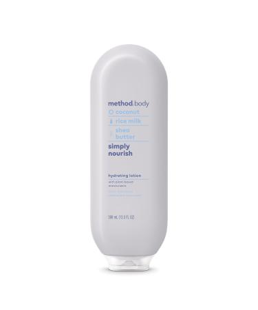Method Daily Lotion, Simply Nourish, Plant-Based Moisturizer for 24 Hours of Hydration