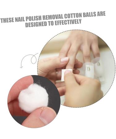 Didiseaon 3pcs Jumbo Cotton Balls for Manicure & Makeup - Absorbent Cotton Balls for Nail Polish Remover & Pet Care - Buy Online on GoSupps.com