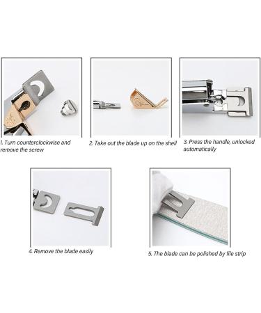 False Nail Trimmer Comfortable Grip U Shape Heavy Duty Stainless Steel False Nail Clippers for Home and Salon Use (Cosikiu40aph2gr5-11) - Buy Online on GoSupps.com