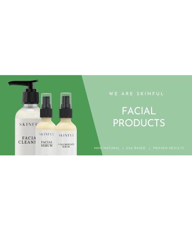 Skinful Facial Serum - Nourishing & Firming Face Serum for Soft Glowing Youthful Skin - 2oz - Buy Online on GoSupps.com