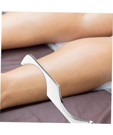 Beavorty 3-in-1 Stainless Steel Fascia Knife & Gua Sha Massage Tool | Neck Massager & Scraper for Deep Tissue Relief - Buy Online on GoSupps.com