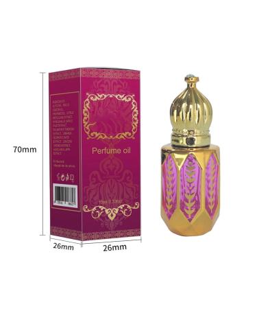Women's Fragrance Arabian Perfume Luxury Hydrating Eau De Parfum Sweet Beauty Products Suitable for Special Occasions Perfume Gift for Women 7x2.5x2.5cm Hot Pink - Buy Online on GoSupps.com