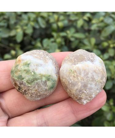 1pair Beautiful Natural Agate Geode Crystal Little Geode Cluster Rare Gem Home Decoration Collection for Gifts - Buy Online on GoSupps.com