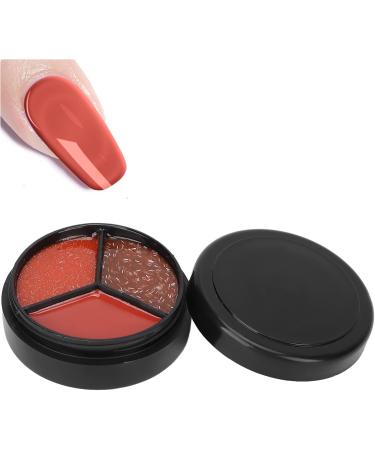 Nail Gel Polish Cream Gel Polish Cream Fashionable Portable Practicality Gel Polish for Nail School for Women for Nail Salon (#1 Camellia Fine Sparkle - Black Plum Jam) - Buy Online on GoSupps.com