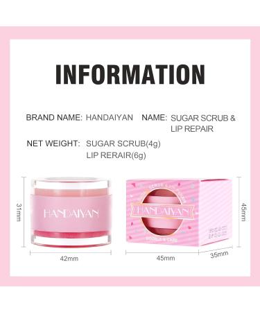 Lip Scrub Moisturizing Lip Mask 2 In 1 Lip Balm Repair Exfoliating Remove Dead Skin Fade Lip Wrinkles Fine Lines Lip Primer Nourish Lip Care - Buy Online on GoSupps.com