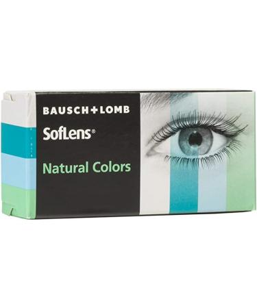 Bausch + Lomb Soflens Natural Colors Topaz Contact Lenses - Spherical Soft 2-Pack BC 8.7 mm Dia 14 -1.5 Dioptria - International Shipping Available - Buy Online on GoSupps.com