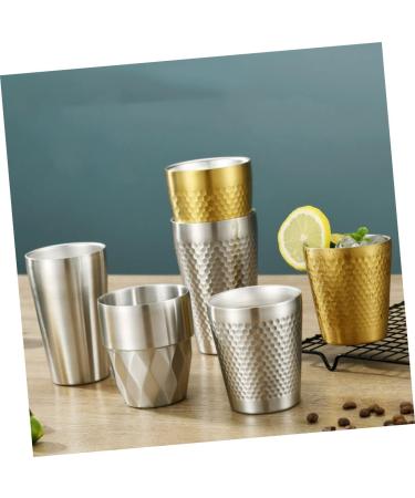 Minkissy 3-Pack Stainless Steel Shaving Soap Holder - Durable Razor Cup & Foam Container for Men - Buy Online on GoSupps.com