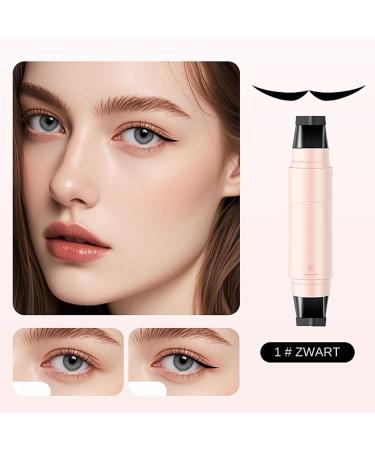 Eyeliners Stamp Winged Eyeliner Stamp Long Lasting Liquid Eye Liner Winged Eyeliner Pencil Smudgeproof Multifunctional Pen Tool for Makeup Beauty Women Girl Family Black - Buy Online on GoSupps.com