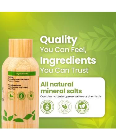 Bestmade Natural Products Turbo Arnica 200C - Comprehensive Arnica Pellets for Muscle Recovery Soreness Relief and Holistic Wellness Support 350 Pellets - Buy Online on GoSupps.com