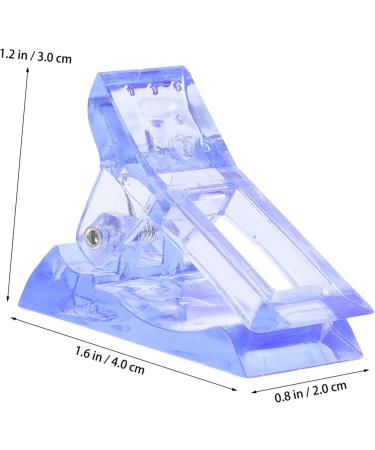 Mikinona 36 Pcs Nail Clip Plastic Finger Extension Clip Nail Binder Clips Food Bag Clips Nail Tip Clips Finger Nail Tip Nail Forms Clips Nail Dip Kits Clips for Nails Nail Gel Heavy Clamp 1 count (Pack of 1) Red Bluex3pcs - Buy Online on GoSupps.com