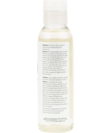 NOW Solutions Liquid Coconut Oil Light and Nourishing Promotes Healthy-Looking Skin and Hair 118mL Coconut 118 ml (Pack of 1) - Buy Online on GoSupps.com