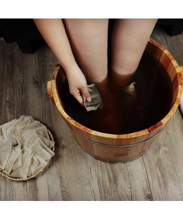 Chinese Medicinal Wormwood Foot Soak - 100 Bags for Relaxing Feet Spa - Buy Online on GoSupps.com