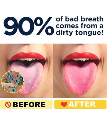 Set of 4 Pure Copper Tongue Cleaners for Fresh Breath - Buy Online on GoSupps.com