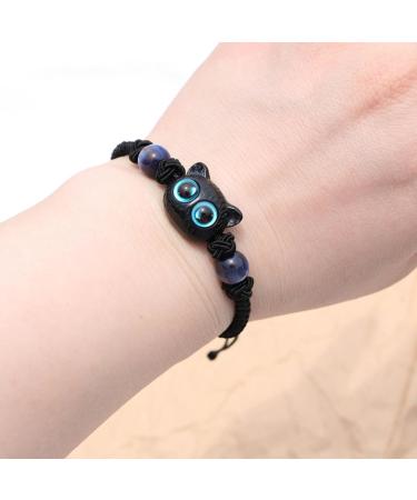 Kuaiyiju Pearl Bracelet Set - Stackable Cartoon Animal Fob Hand Chain - Trendy Chinese Jewelry - 2 Pieces - Buy Online on GoSupps.com